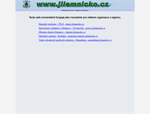 Tablet Screenshot of jilemnicko.cz